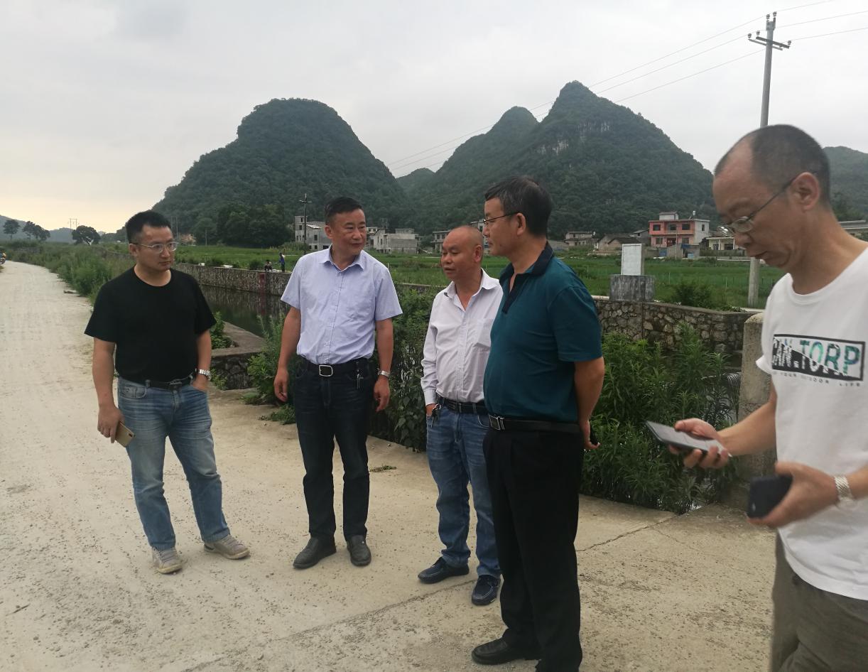 省渔业局赴黔西南州晴隆县,安龙县和贞丰县开展稻田养鱼技术指导工作